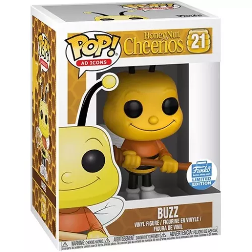 Buzz #21 Funko POP! Vinyl Figure Honey Nut Cheerios Box