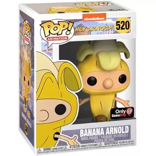 Banana Arnold #520 Funko POP! Vinyl Figure Hey Arnold! Box