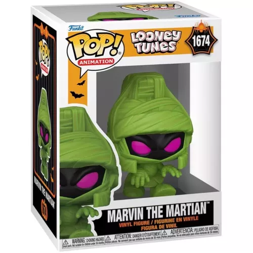 Marvin the Martian #1674 Funko POP! Vinyl Figure Looney Tunes Box