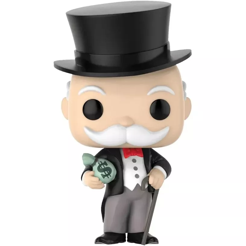 Mr. Monopoly with Money Bag