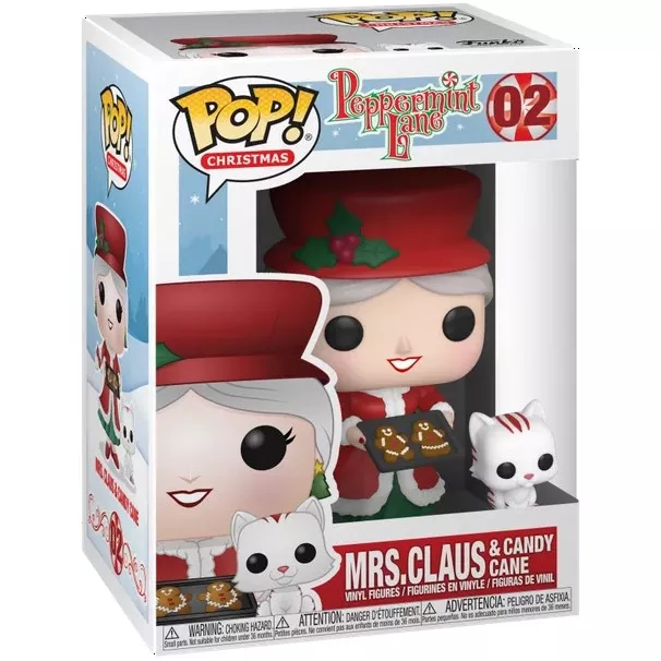Mrs.Claus & Candy Cane Box