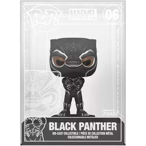 Black Panther Die-Cast #06 Funko POP! Vinyl Figure Marvel Studios Black Panther