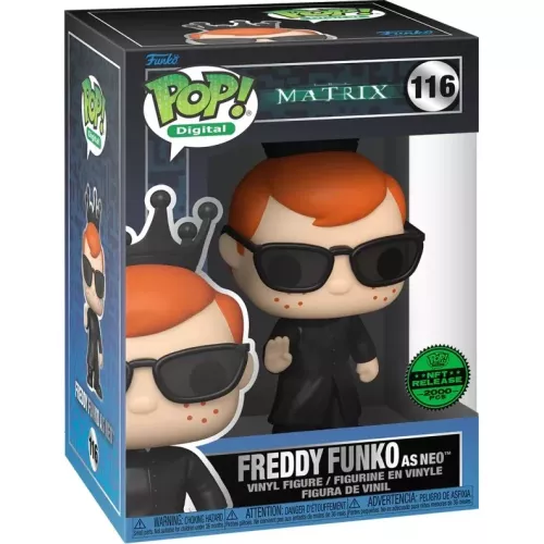Freddy Funko as Neo #116 Funko POP! Vinyl Figure The Matrix Box