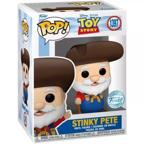 Stinky Pete #1397 Funko POP! Vinyl Figure Disney Pixar Toy Story Box