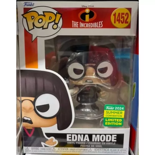 Edna Mode #1452 Funko POP! Vinyl Figure Disney Pixar The Incredibles Box