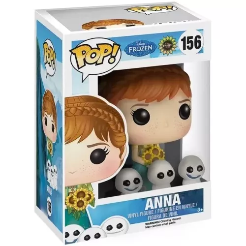 Anna #156 Funko POP! Vinyl Figure Disney Frozen As seen in Frozen Fever Box