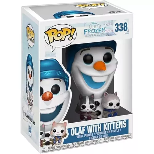 Olaf with Kittens #338 Funko POP! Vinyl Figure Disney Olaf's Frozen Adventure Box