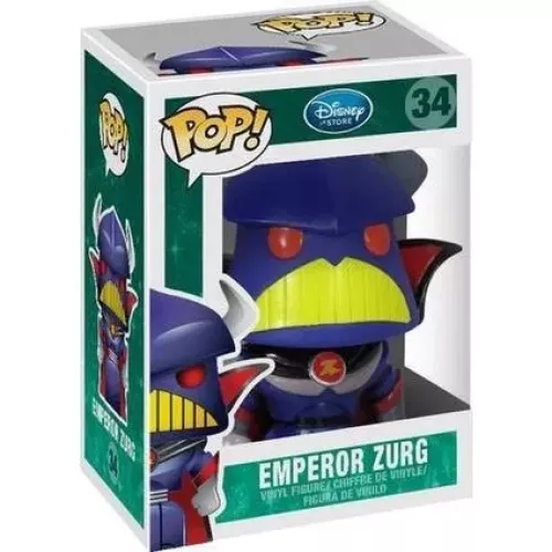 Emperor Zurg #34 Funko POP! Vinyl Figure Disney Store Box