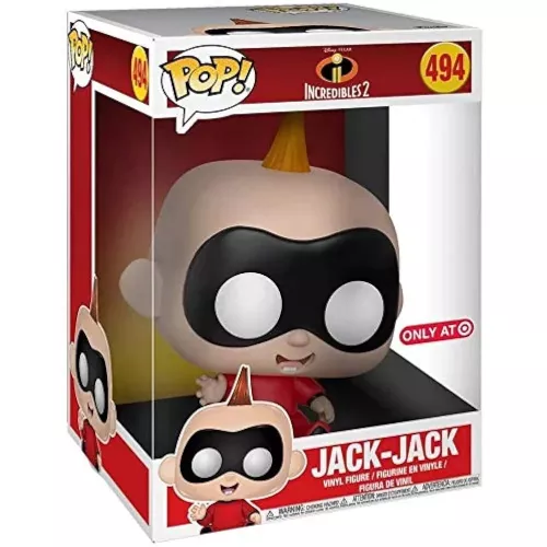 Jack-Jack 10" inch  #494 Funko POP! Vinyl Figure Disney Pixar Incredibles 2 Box