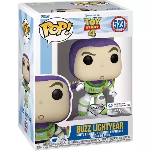 Buzz Lightyear Diamond Collection  #523 Funko POP! Vinyl Figure Disney Pixar Toy Story 4 Box