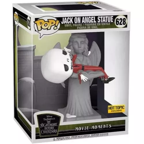 Jack on Angel Statue Movie Moments #628 Funko POP! Vinyl Figure Disney Tim Burton's The Nightmare Before Christmas Box