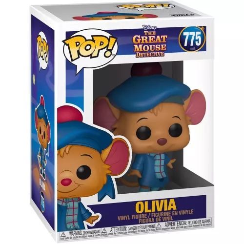 Olivia #775 Funko POP! Vinyl Figure Disney The Great Mouse Detective Box