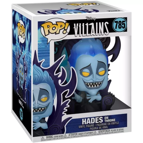 Hades on Throne Deluxe #785 Funko POP! Vinyl Figure Disney Villains Box