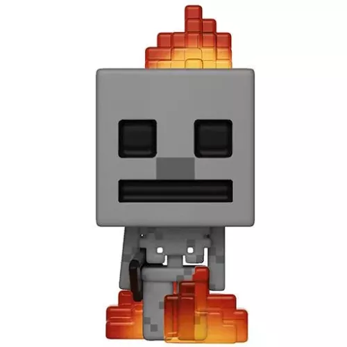 Flaming Skeleton #326 Funko POP! Vinyl Figure Mojang Minecraft