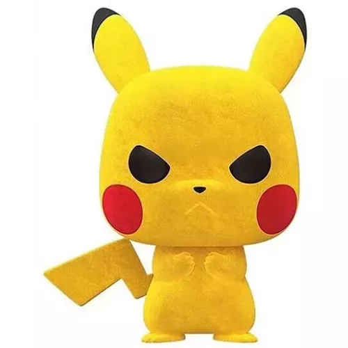 Pikachu Grumpy Flocked  #598 Funko POP! Vinyl Figure Pokémon