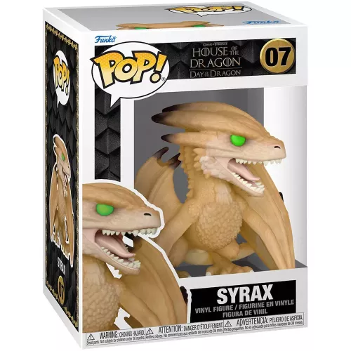 Syrax #07 Funko POP! Vinyl Figure Games of Trones House of the Dragon Day of the Dragon Box
