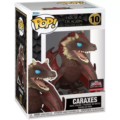 Caraxes #10 Funko POP! Vinyl Figure Games of Trones House of the Dragon Day of the Dragon Box