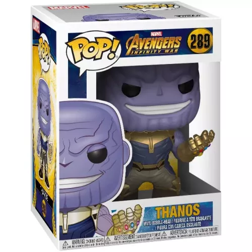 Thanos #289 Funko POP! Vinyl Figure Marvel Avengers Infinity War Box