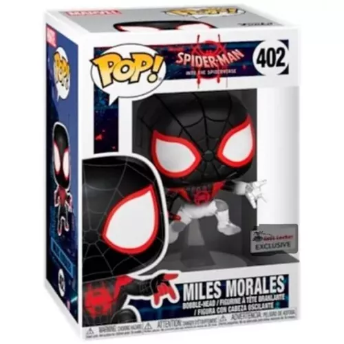 Miles Morales Going Invisible #402 Funko POP! Vinyl Figure Spider-Man Into the Spider-Verse Box