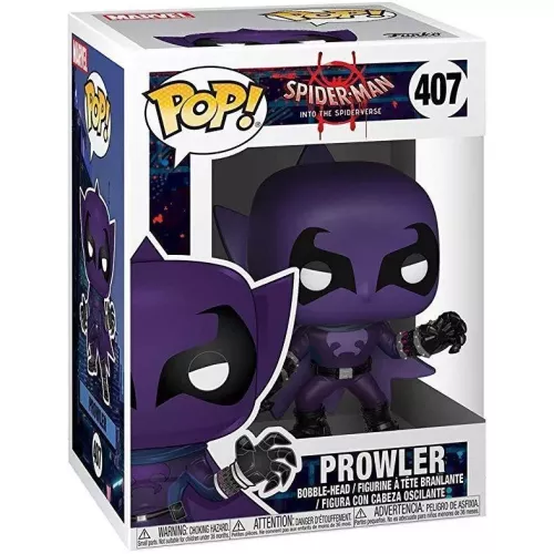 Prowler #407 Funko POP! Vinyl Figure Spider-Man Into the Spider-Verse Box