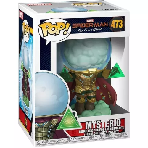 Mysterio #473 Funko POP! Vinyl Figure Marvel Spider-Man Far From Home Box