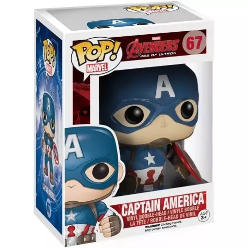 Captain America #67 Funko POP! Vinyl Figure Marvel Avengers Age of Ultron Box