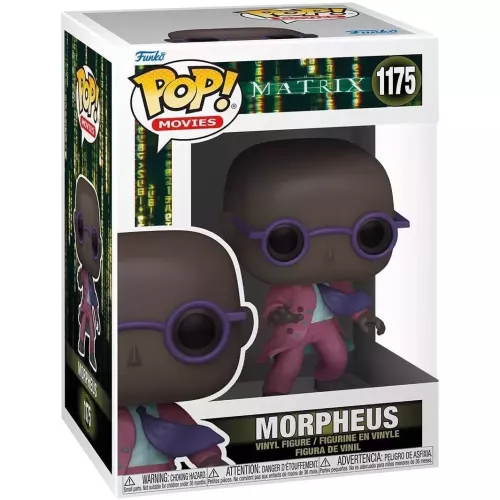 Morpheus Pink Suit #1175 Funko POP! Vinyl Figure The Matrix Box