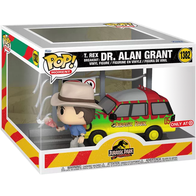 T. Rex Breakout: Dr. Alan Grant Box
