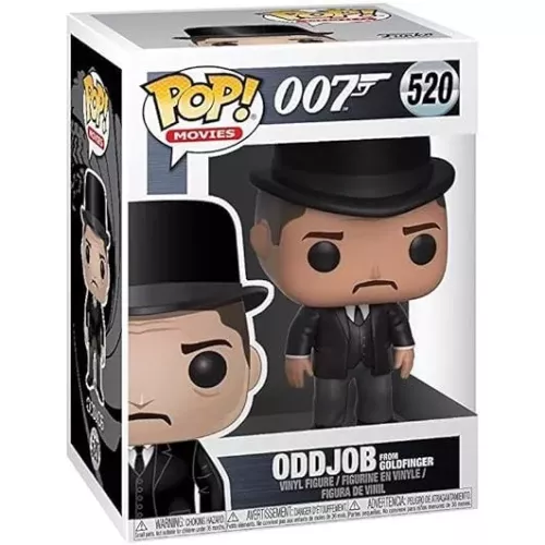 Oddjob from Goldfinger #520 Funko POP! Vinyl Figure OO7 Box