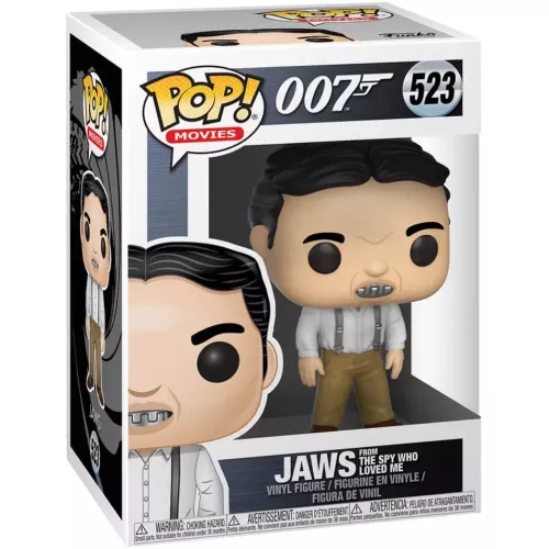 Jaws from The Spy Who Love Me #523 Funko POP! Vinyl Figure OO7 Box