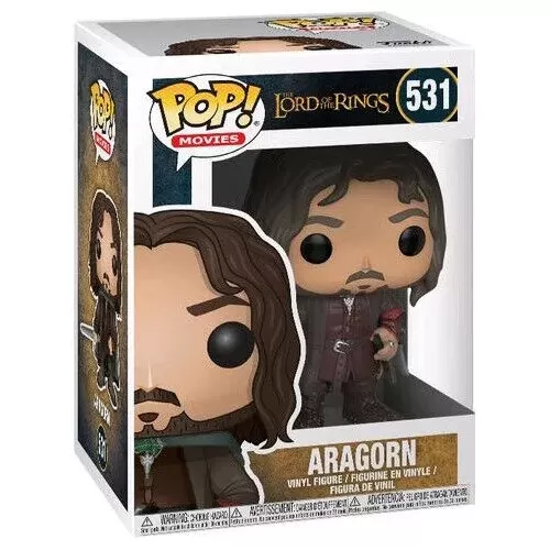 Aragorn #531 Funko POP! Vinyl Figure The Lord of the Rings Box