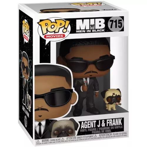 Agent J & Frank #715 Funko POP! Vinyl Figure MIB Men in Black Box