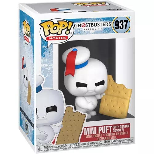 Mini Puft (with Graham Cracker) #937 Funko POP! Vinyl Figure Ghostbusters Afterlife Box