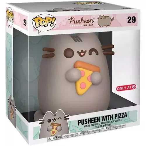 Pusheen with Pizza 10" inch  #29 Funko POP! Vinyl Figure Pusheen the Cat Box