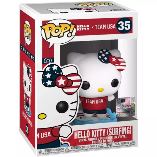 Hello Kitty (Surfing) #35 Funko POP! Vinyl Figure Hello Kitty x Team USA Box