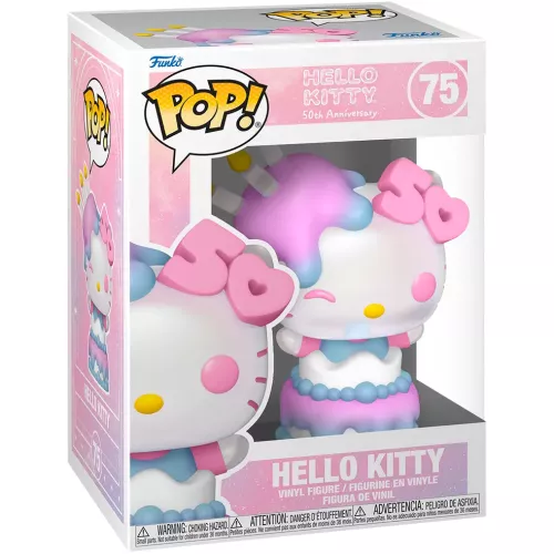 Hello Kitty Cake #75 Funko POP! Vinyl Figure Hello Kitty 50th Anniversary Box