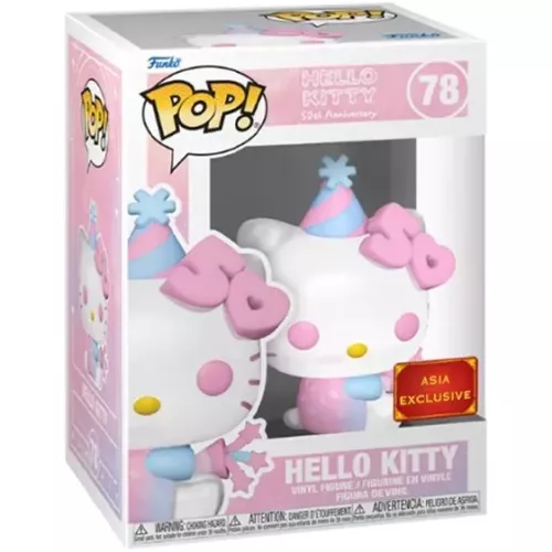 Hello Kitty Party Hat #78 Funko POP! Vinyl Figure Hello Kitty 50th Anniversary Box