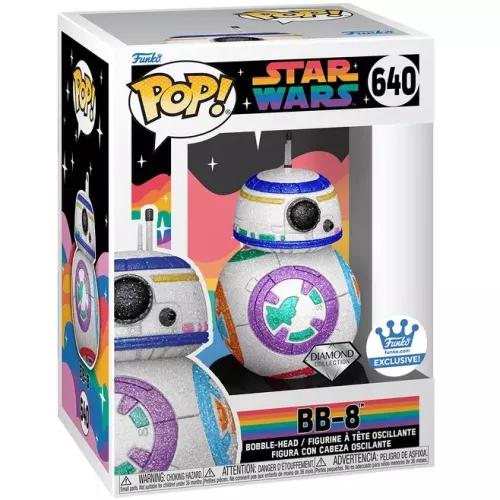 BB-8 Rainbow Diamond Collection  #640 Funko POP! Vinyl Figure Star Wars Box