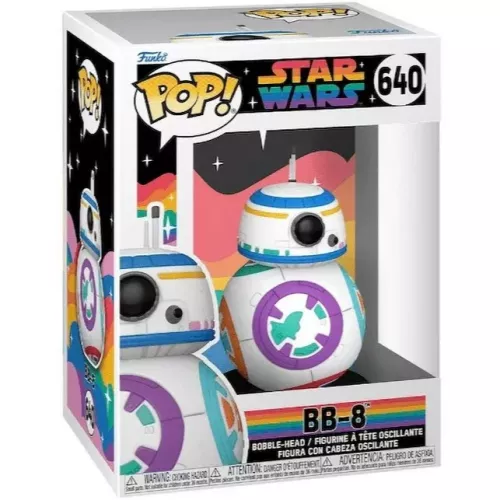 BB-8 Rainbow #640 Funko POP! Vinyl Figure Star Wars Box