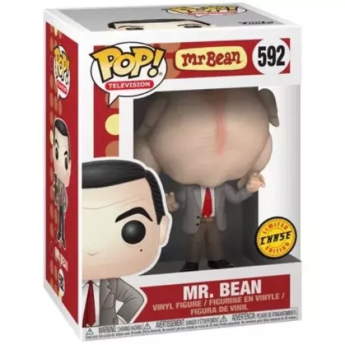 Mr. Bean Turkey Head Chase  #592 Funko POP! Vinyl Figure Mr. Bean Box