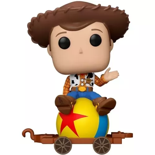 Woody on Luxo Ball Train #22 Funko POP! Vinyl Figure Disney 100