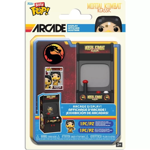 Funko Pop! Scorpion Mortal Kombat Klassic Bitty Pop Box