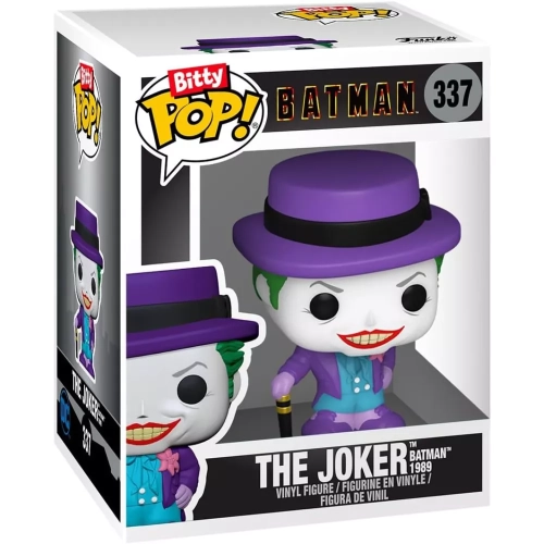 Funko Pop! The Joker Batman 1989 #337 Bitty Pop Vinyl Figure