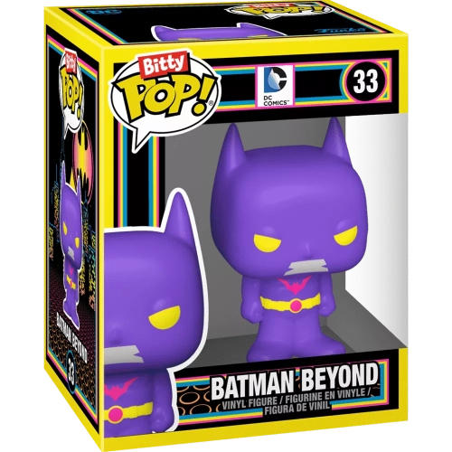 Funko Pop! Batman Beyond #33 Blacklight DC Comics Bitty Pop