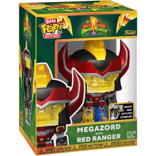 Funko Pop! Megazord with Red Ranger #406 Mighty Morphin Power Rangers Box
