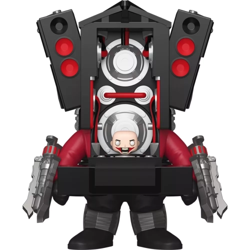 Funko Pop! Titan Speakerman and Parasite Skibidi Toilet