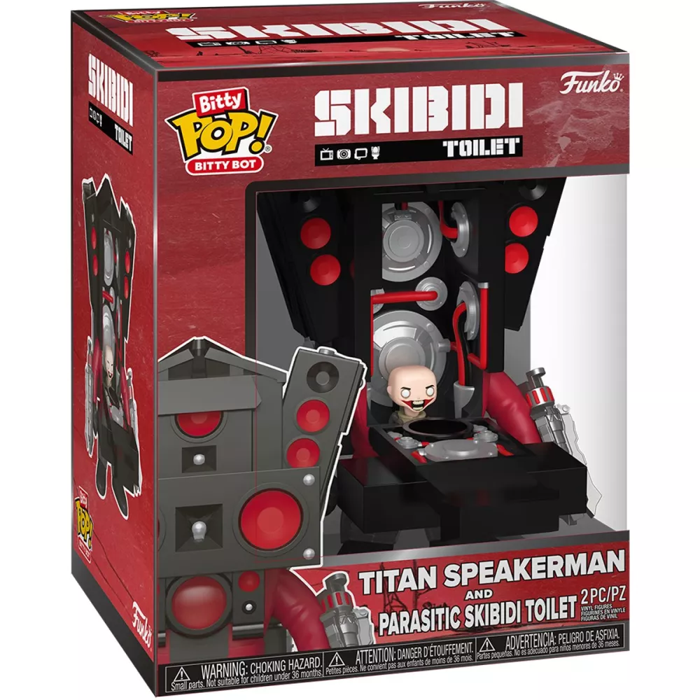 Titan Speakerman and Parasite Skibidi Toilet Box
