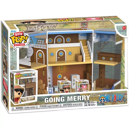 Funko Pop! Monkey D. Luffy 2 Pack One Piece Bitty Pop Box