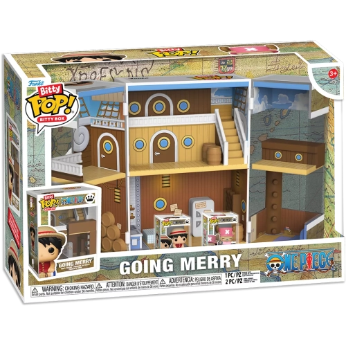 Funko Pop! Monkey D. Luffy 2 Pack One Piece Bitty Pop Box