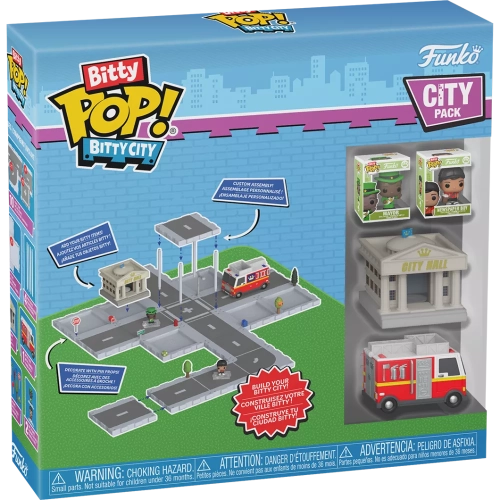 Funko Pop! Mayor City Pack Bitty Pop Vinyl Figure Box